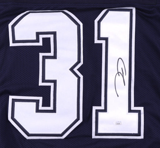 Trevon Diggs Dallas Cowboys Autographed Navy Blue Rookie Football Jersey - for just $229.99! 
