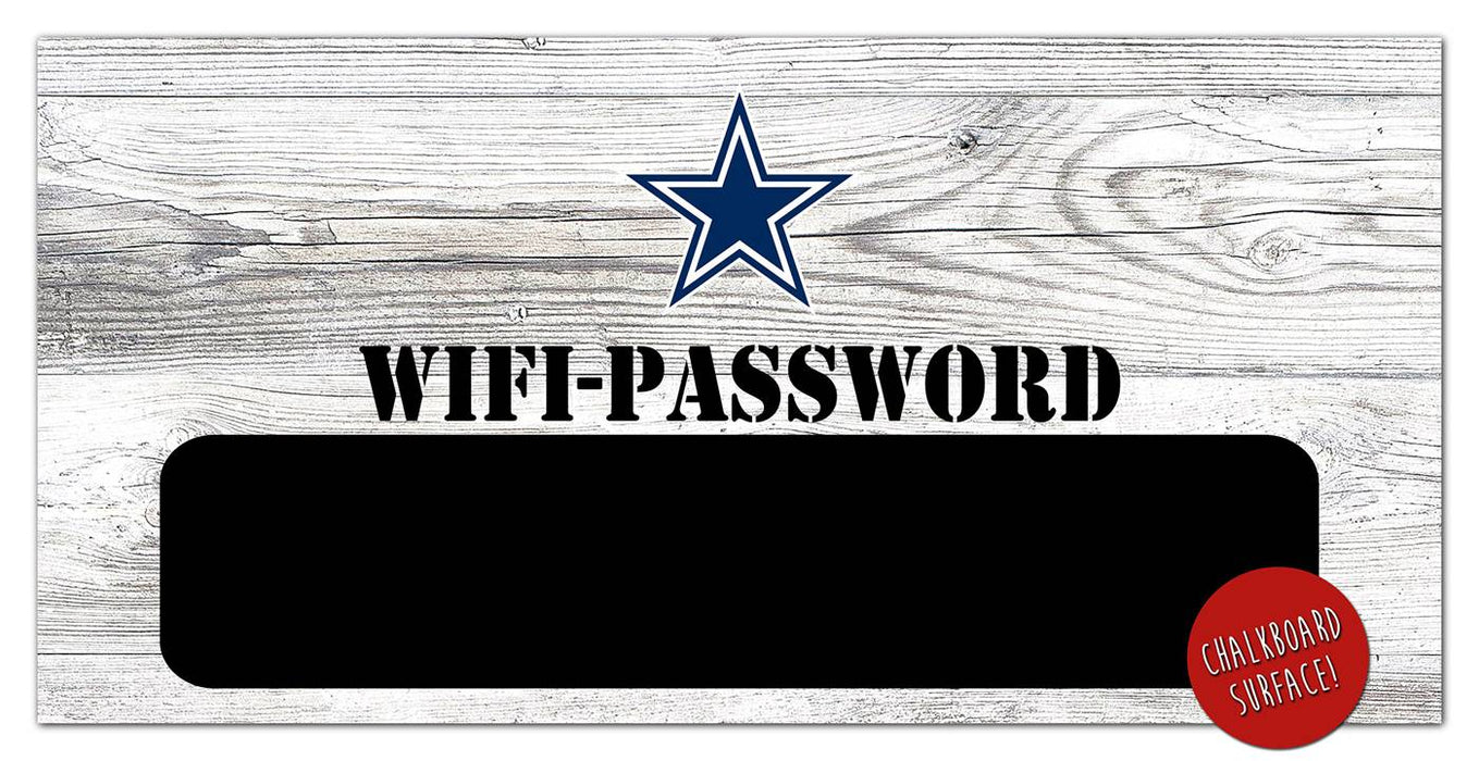 Dallas Cowboys Wifi Password 6" x 12" Wood Sign - for just $12.99! 