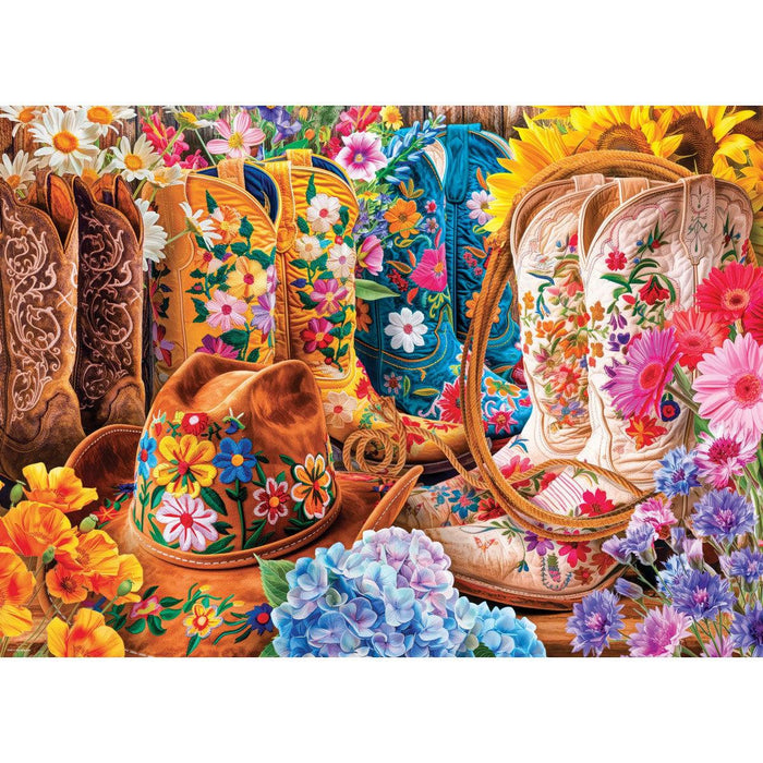 Cowgirl Boots 1000 Piece Jigsaw Puzzle Eurographics - for just $19.99! 