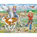 Cowgirl & Cowboy 38 Piece Tray Jigsaw Puzzle Larsen - for just $11.99! 