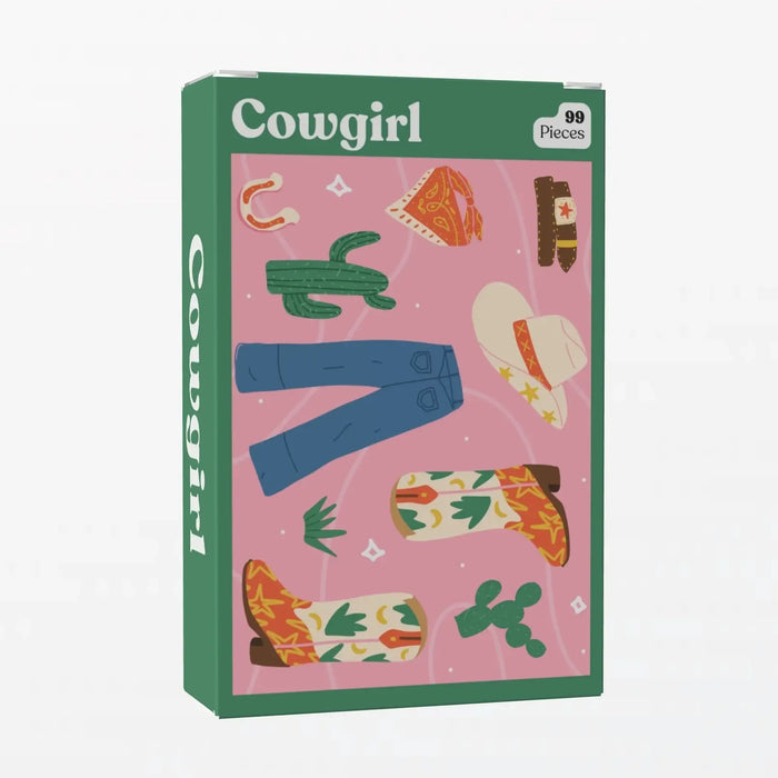 Cowgirls 99 Piece Mini Jigsaw Puzzle Puzzledly - for just $9.99! 