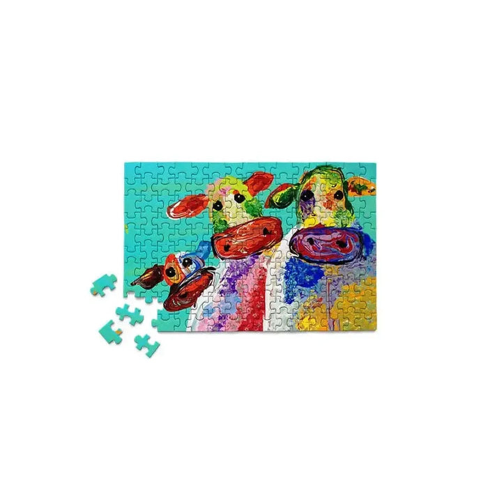 Cows 150 Piece Mini Jigsaw Puzzle Micro Puzzles - for just $10.99! 