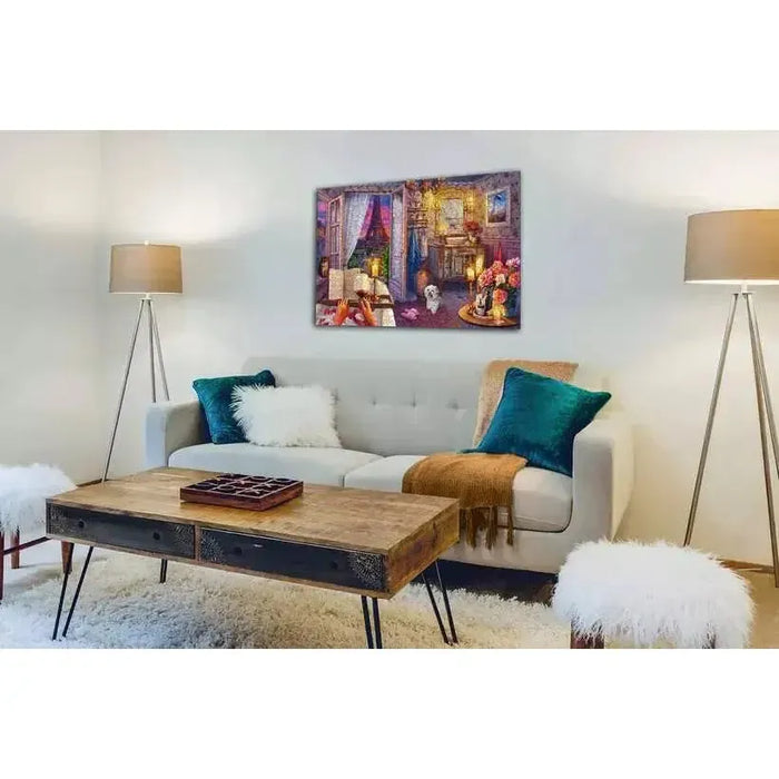 Cozy Bathroom 500 Large Piece Jigsaw Puzzle Ravensburger - for just $24.99! 