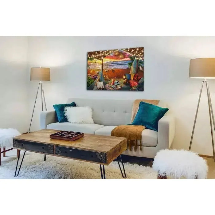Cozy Cabana 500 Large Piece Jigsaw Puzzle Ravensburger - for just $24.99! 