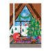 Cozy Cabin Christmas Greeting Card 60 Piece Jigsaw Puzzle Galison - for just $7.99! 