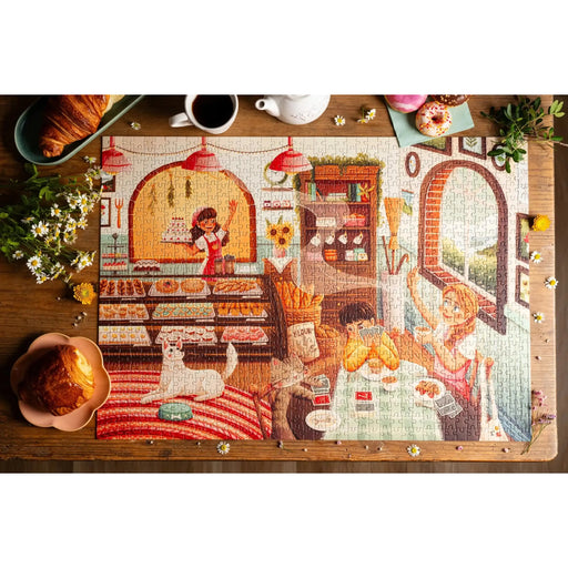 Cozy Cafe 1000 Piece Premium Jigsaw Puzzle Trevell - for just $39.99! 