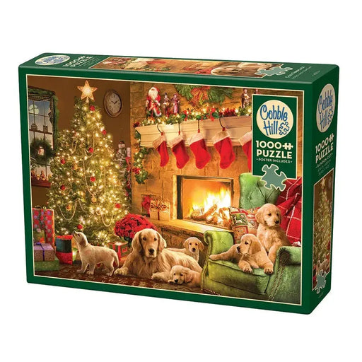 Cozy Fireplace 1000 Piece Jigsaw Puzzle Cobble Hill - for just $19.99! 