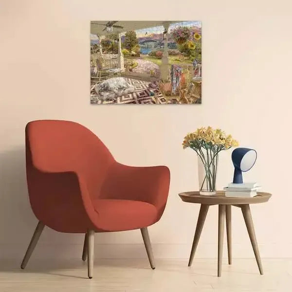 Cozy Front Porch 750 Piece Jigsaw Puzzle Ravensburger - for just $29.99! 