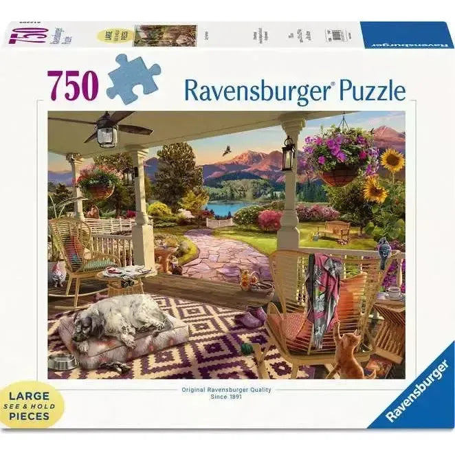 Cozy Front Porch 750 Piece Jigsaw Puzzle Ravensburger - for just $29.99! 