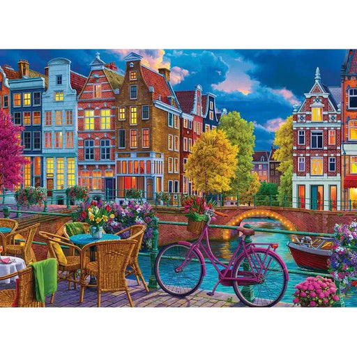 Cozy Street 1000 Piece Jigsaw Puzzle Cobble Hill - for just $19.99! 