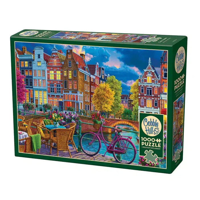 Cozy Street 1000 Piece Jigsaw Puzzle Cobble Hill - for just $19.99! 
