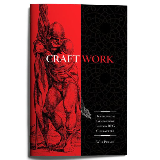 CraftWork: Developing & Generating Fantasy RPG Characters - for just $15! 