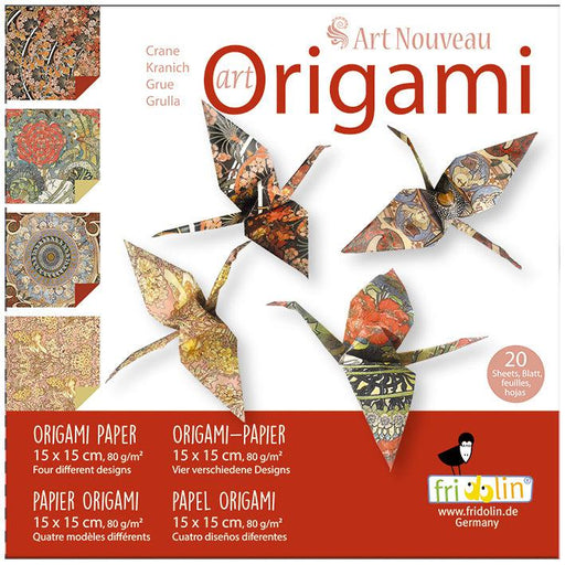 Crane Art Nouveau Origami Kit Fridolin - for just $6.99! 