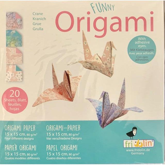Crane Funny Origami Kit Fridolin - for just $11.99! 