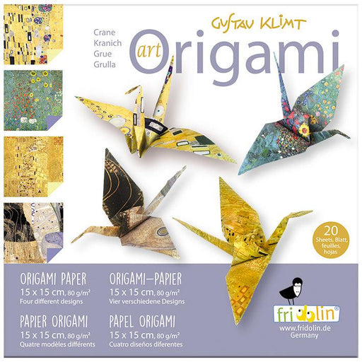 Crane Gustav Klimt Art Origami Kit Fridolin - for just $6.99! 