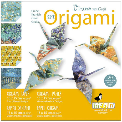 Crane Vincent van Gogh Art Origami Kit Fridolin - for just $6.99! 