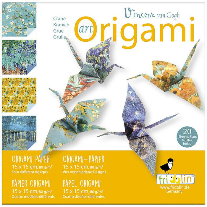 Crane Vincent van Gogh Art Origami Kit Fridolin - for just $6.99! 