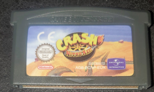Crash Nitro Kart GBA Video Game Boy Advance Nintendo - for just $11.50! 