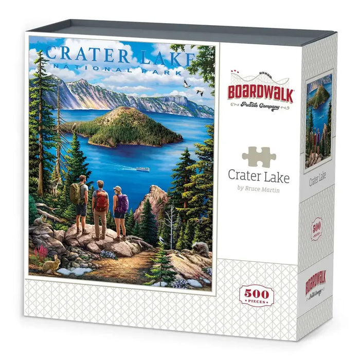 Crater Lake National Park 500 Piece Jigsaw Puzzle Boardwalk - for just $21.99! 