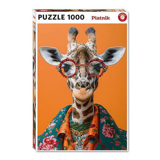 Crazy Giraffe 1000 Piece Jigsaw Puzzle Piatnik - for just $24.99! 