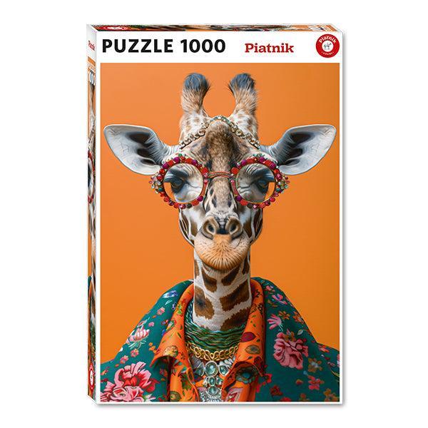 Crazy Giraffe 1000 Piece Jigsaw Puzzle Piatnik - for just $24.99! 