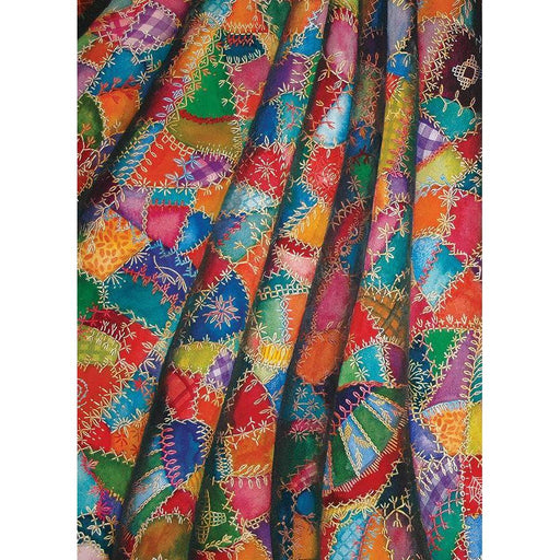 Crazy Quilt 1000 Piece Jigsaw Puzzle Cobble Hill - for just $19.99! 