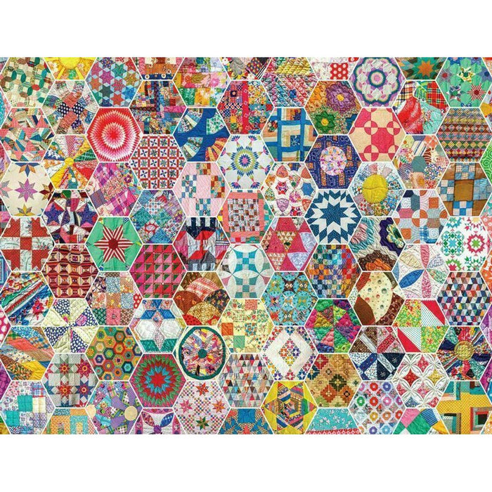 Crazy Quilts 500 Piece Jigsaw Puzzle Springbok - for just $17.99! 