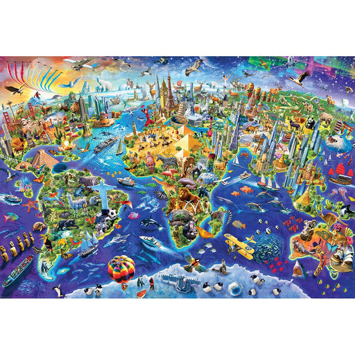 Crazy World 2000 Piece Jigsaw Puzzle Eurographics - for just $29.99! 