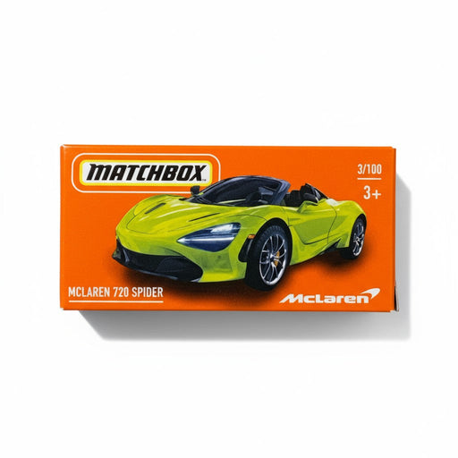 Matchbox McLaren 720 Spider - Power Grabs - Matchbox Series 3/100 - for just $1.79! 