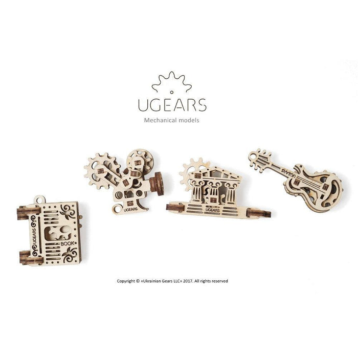 Creation Fidgets Set of 4 3D Wood Model Kit UGEARS - for just $13.99! 