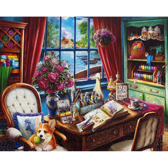 Creative Mood 1000 Piece Jigsaw Puzzle Springbok - for just $19.99! 