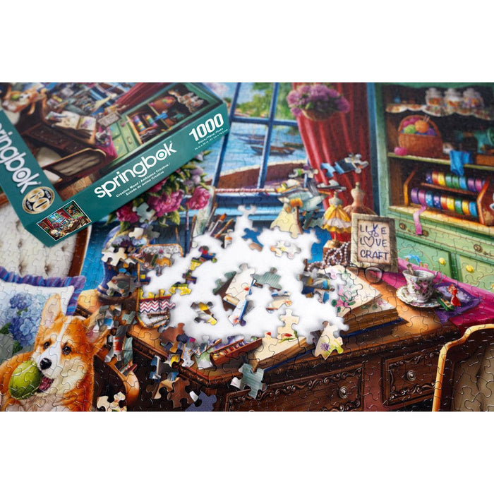 Creative Mood 1000 Piece Jigsaw Puzzle Springbok - for just $19.99! 