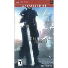 Front cover view of Crisis Core: Final Fantasy VII [Greatest Hits] - PSP