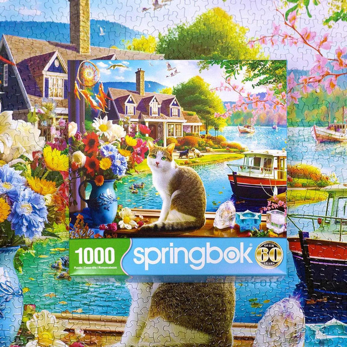 Crisp Morning 1000 Piece Jigsaw Puzzle Springbok - for just $19.99! 
