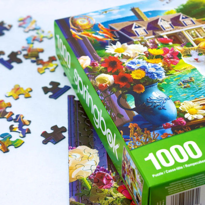 Crisp Morning 1000 Piece Jigsaw Puzzle Springbok - for just $19.99! 