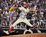 Cristopher Sanchez in Action Autographed Philadelphia Phillies 11" x 14" Baseball Photo - for just $79.99! 
