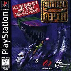 Front cover view of Critical Depth Playstation