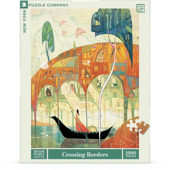 Crossing Borders 1000 Piece Jigsaw Puzzle NYPC - for just $28.99! 