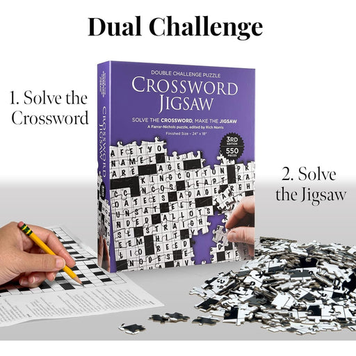 Crossword v3 550 Piece Jigsaw Puzzle Babalu - for just $23.99! 