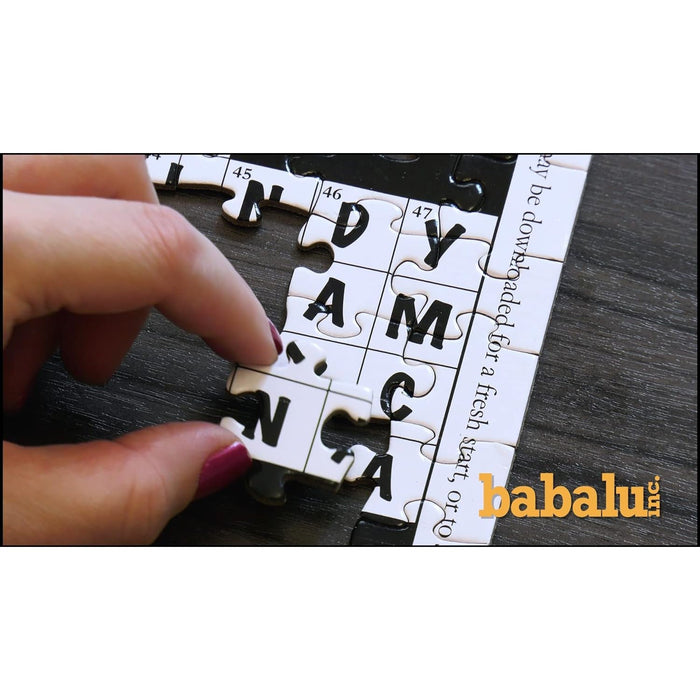 Crossword v3 550 Piece Jigsaw Puzzle Babalu - for just $23.99! 