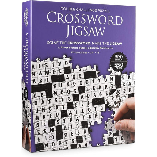 Crossword v3 550 Piece Jigsaw Puzzle Babalu - for just $23.99! 