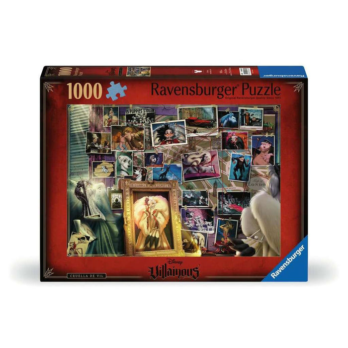 Cruella De Vil "Disney Villainous" 1000 Piece Jigsaw Puzzle Ravensburger - for just $29.99! 