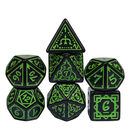 Cryptic Knots: Verdant RPG Dice Set - for just $11.99! 