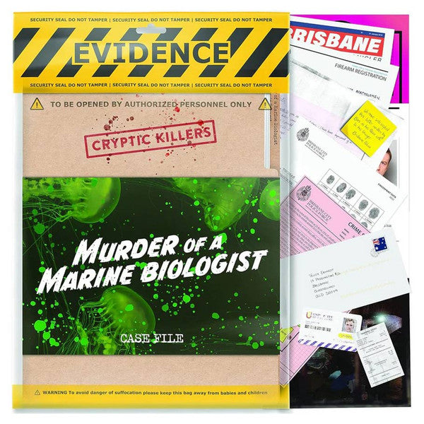 Cryptic Killers: Murder of a Marine Biologist - for just $20! 