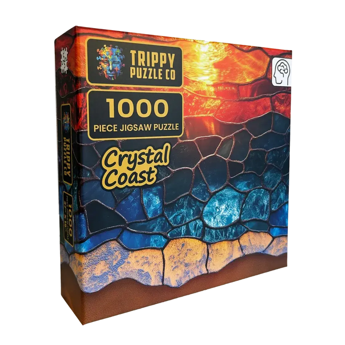 Crystal Coast 1000 Piece Jigsaw Puzzle Trippy - for just $19.99! 