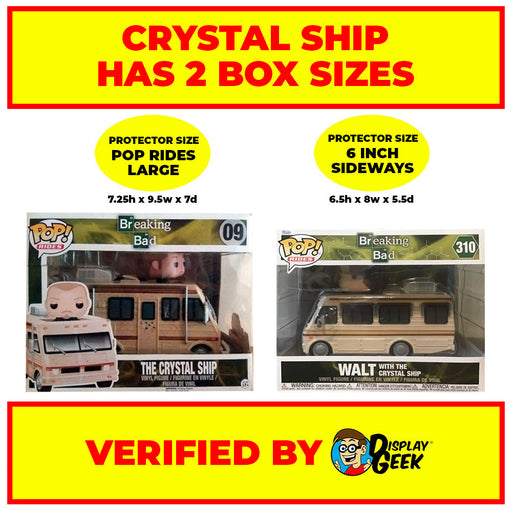 Pop Protector for The Crystal Ship #09 Funko Pop Rides - for just $14.99! 