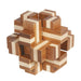 Cube Cross 3D Bamboo Puzzle Fridolin - for just $11.99! 
