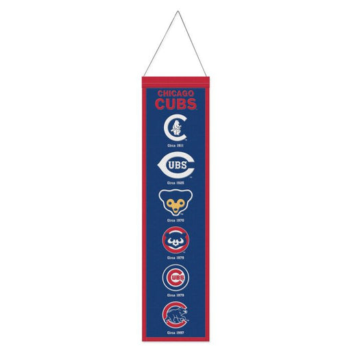 Chicago Cubs 8" x 32" Wool Banner - for just $44.99! 