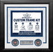 Chicago Cubs Custom MLB Baseball 8x10 Picture Frame Kit (Multiple Colors) - for just $36.99! 