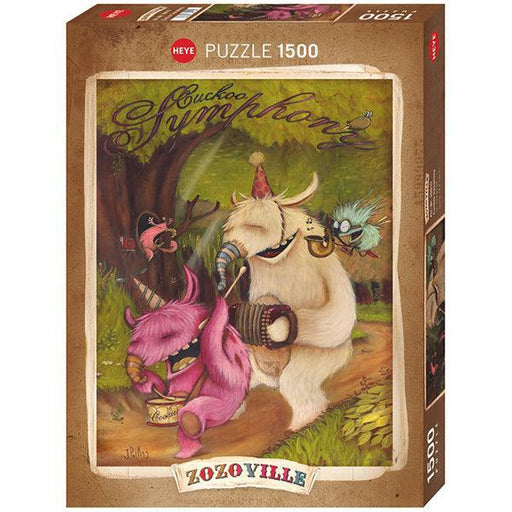 Cuckoo Symphony 1500 Piece Jigsaw Puzzle Heye - for just $39.99! 